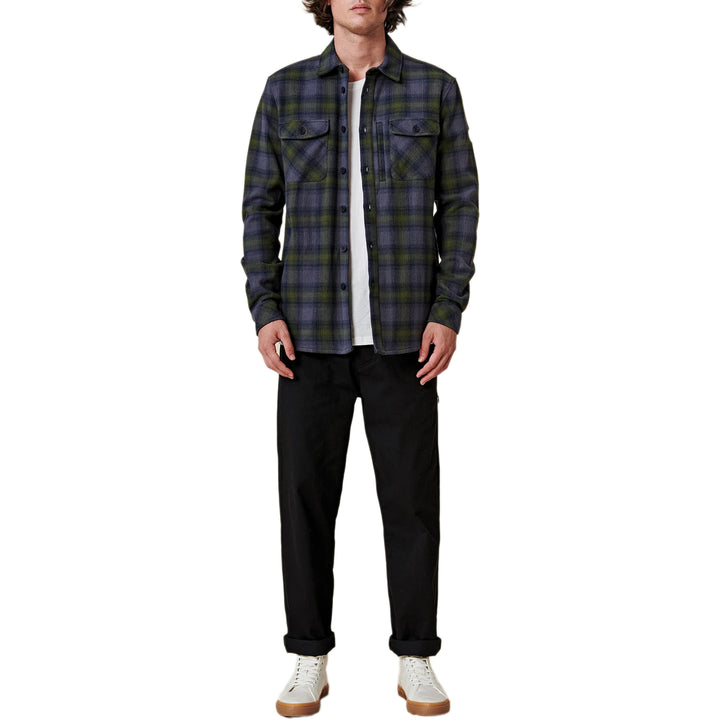 Globe Wanderer Shacket - Men's Navy