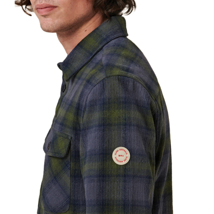 Globe Wanderer Shacket - Men's Navy