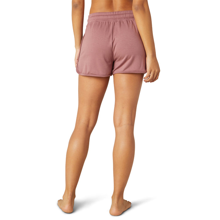 Beyond Yoga Weekend Shorts - Women's Chocolate Cherry