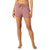 Beyond Yoga Weekend Shorts - Women's Chocolate Cherry