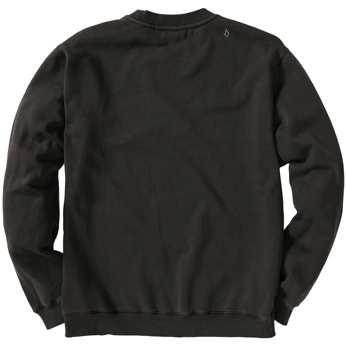 Volcom Backwall Crew Sweatshirt - Men's Black