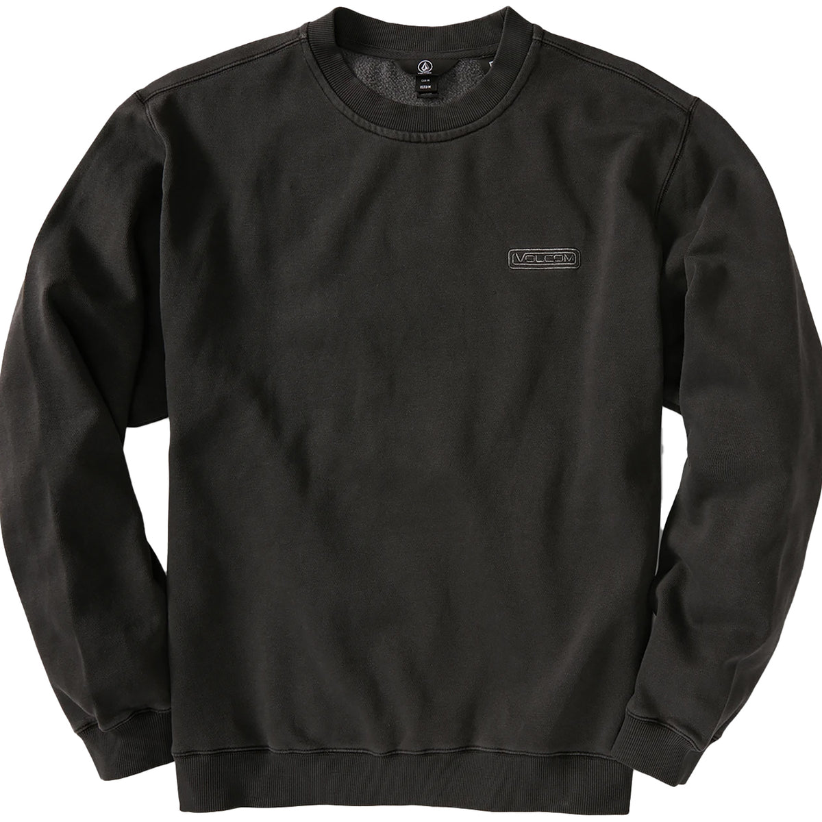 Volcom Backwall Crew Sweatshirt - Men's Black