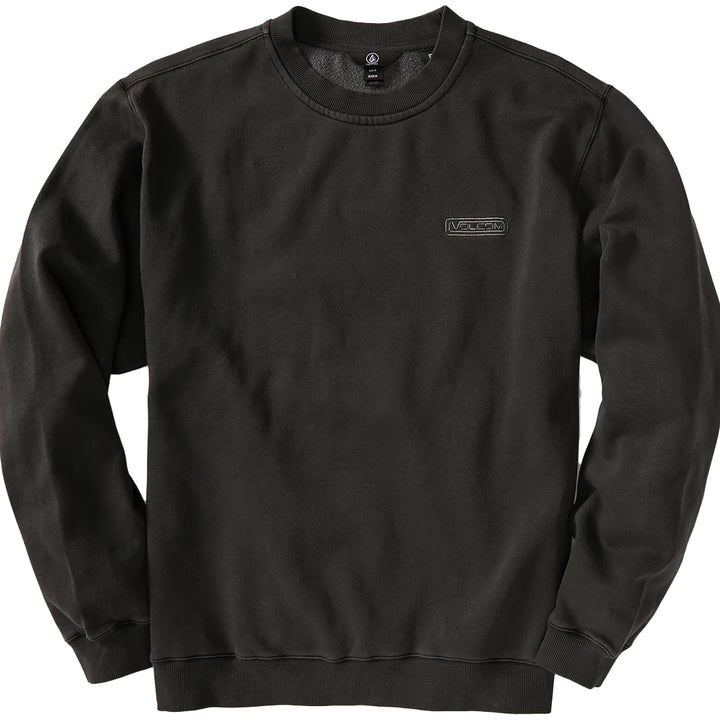 Volcom Backwall Crew Sweatshirt - Men's Black