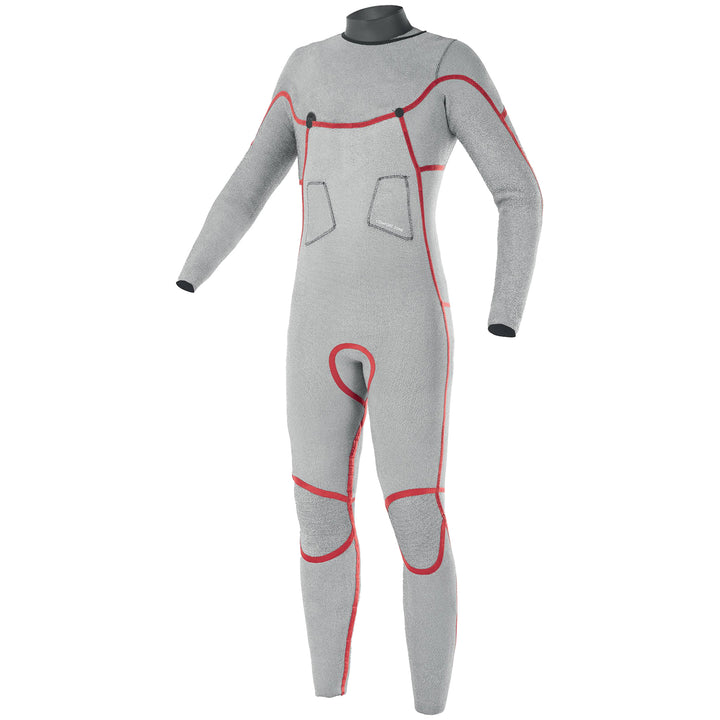 Picture Organic 3/2 Equation Flex Skin Chest Zip Wetsuit Black