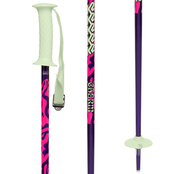 K2 Charm Ski Poles - Girls' 2022 Purple