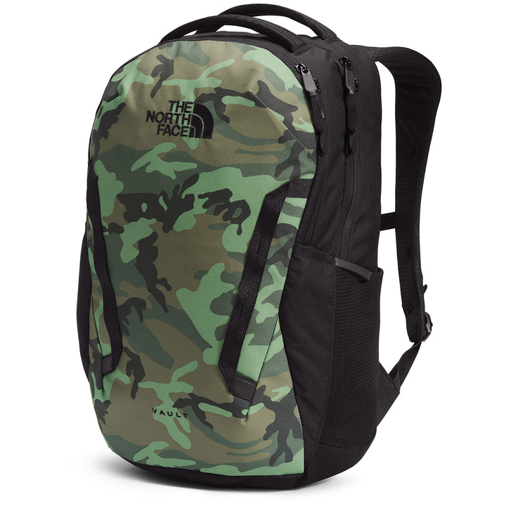 The North Face Vault Backpack Thyme Brushwood Camo Print/TNF Black