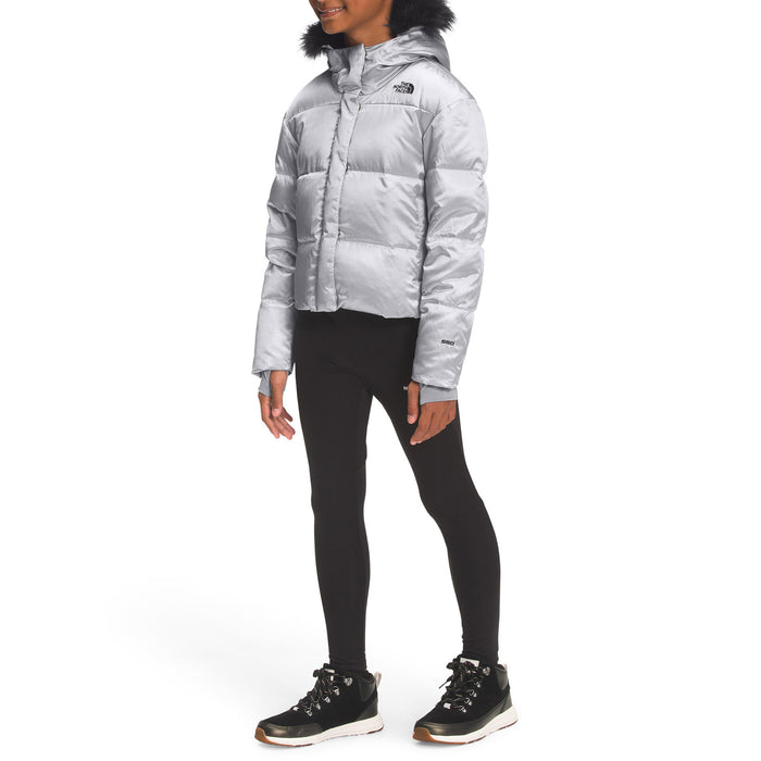 The North Face Printed Dealio City Jacket - Girls' Meld Grey/Foil