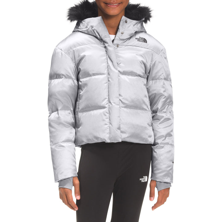 The North Face Printed Dealio City Jacket - Girls' Meld Grey/Foil