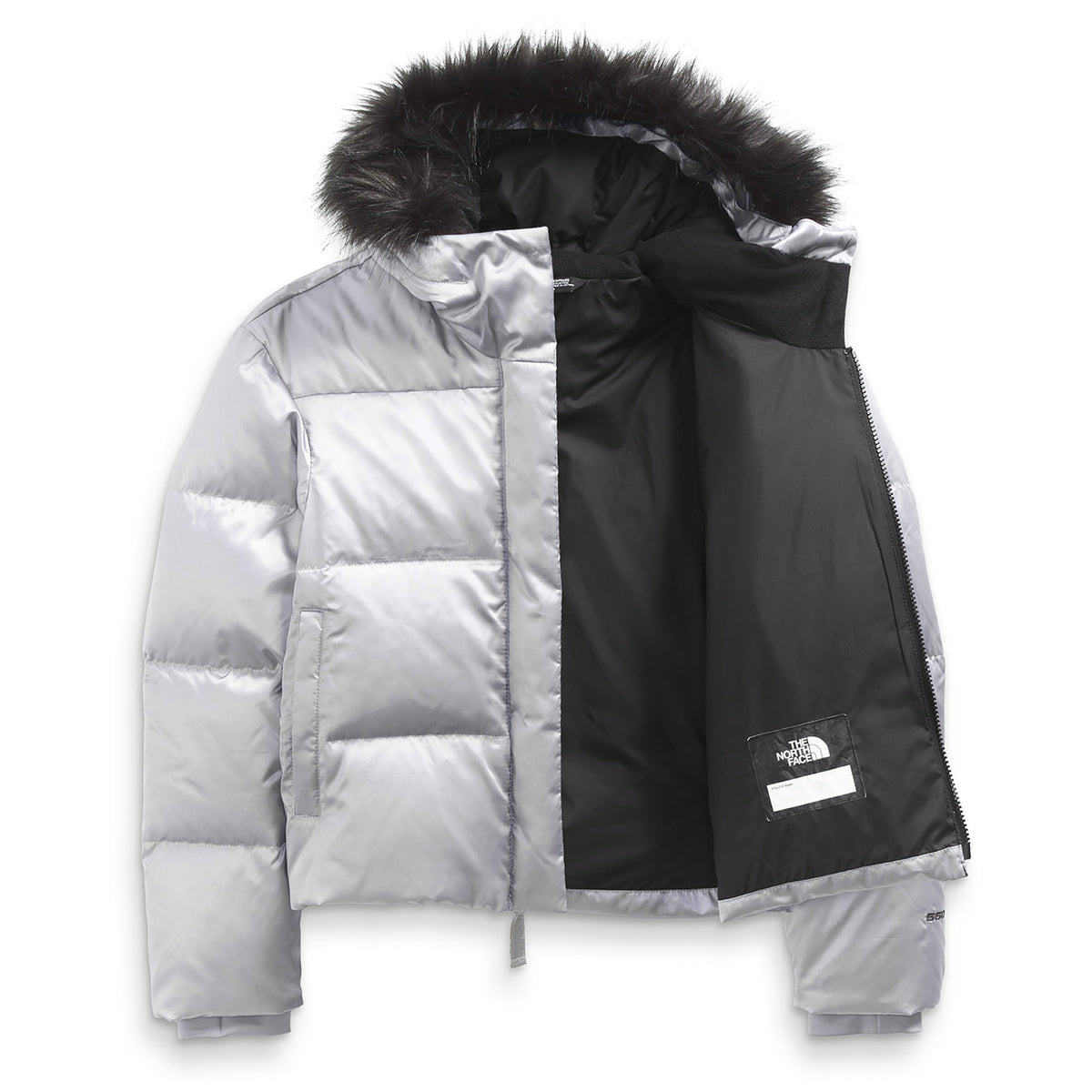 The North Face Printed Dealio City Jacket - Girls' Meld Grey/Foil