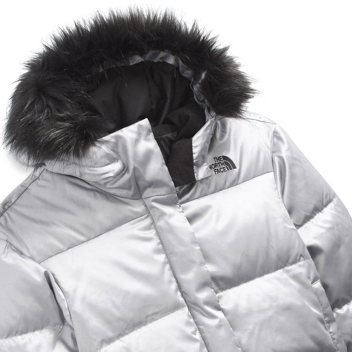 The North Face Printed Dealio City Jacket - Girls' Meld Grey/Foil