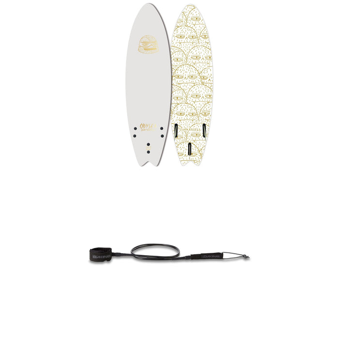 Catch Surf Odysea 6'0" Skipper x Evan Rossell Surfboard + Dakine Kainui Team 6' Leash