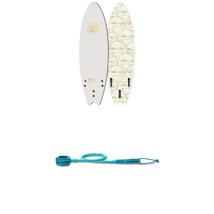 Catch Surf Odysea 6'0" Skipper x Evan Rossell Surfboard + Dakine Kainui Team 6' Leash