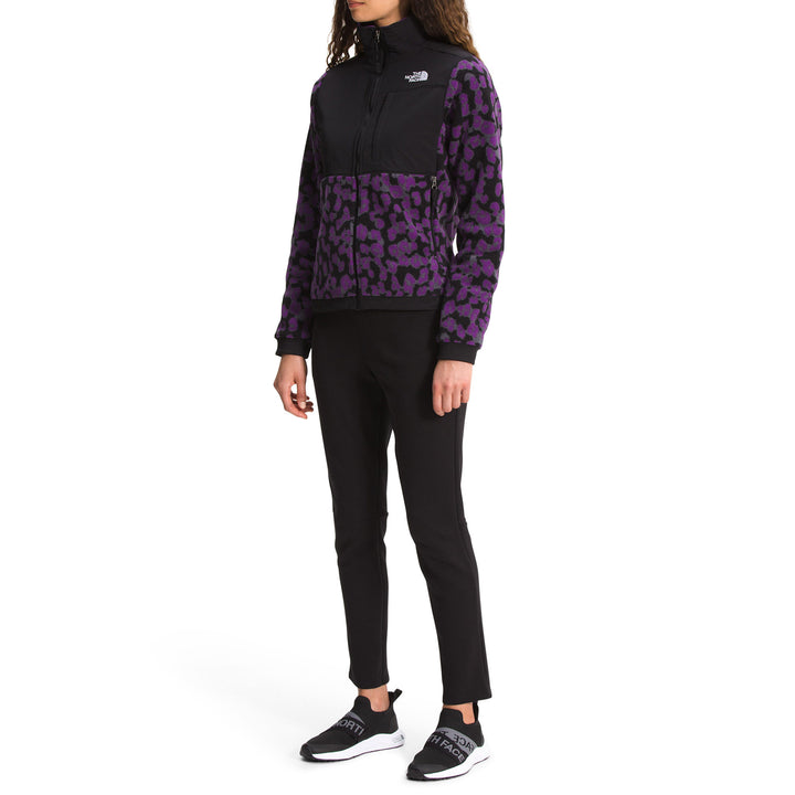 The North Face Printed Denali 2 Jacket - Women's Gravity Purple Leopard Print