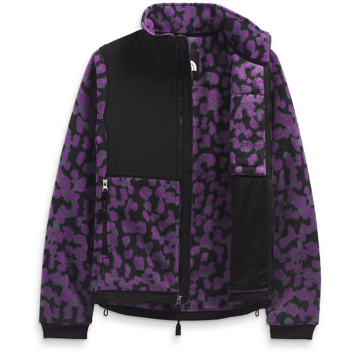 The North Face Printed Denali 2 Jacket - Women's Gravity Purple Leopard Print