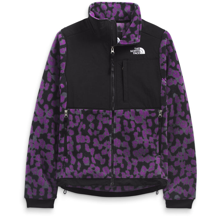 The North Face Printed Denali 2 Jacket - Women's Gravity Purple Leopard Print
