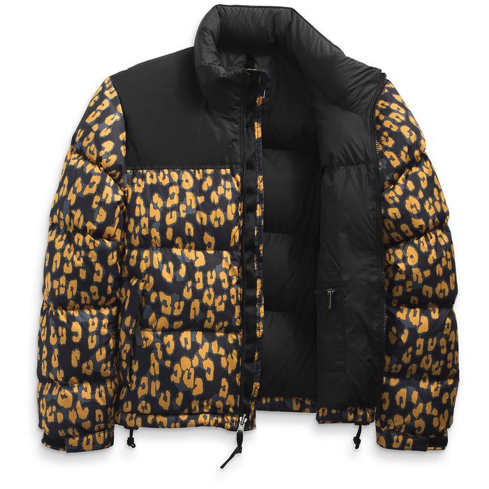 The North Face Printed 1996 Retro Nuptse Jacket - Women's Arrowwood Yellow Leopard Print