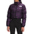 The North Face Printed Nuptse Short Jacket - Women's Gravity Purple Leopard Print