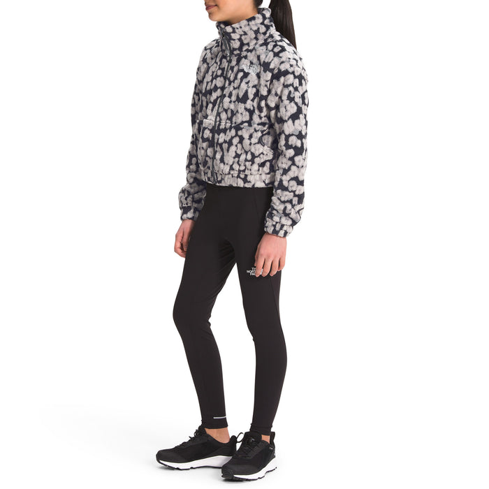 The North Face Printed Osolita Full Zip Jacket - Girls' Vanadis Grey Leopard Print