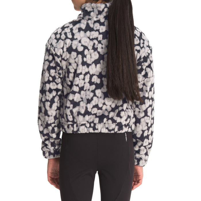 The North Face Printed Osolita Full Zip Jacket - Girls' Vanadis Grey Leopard Print
