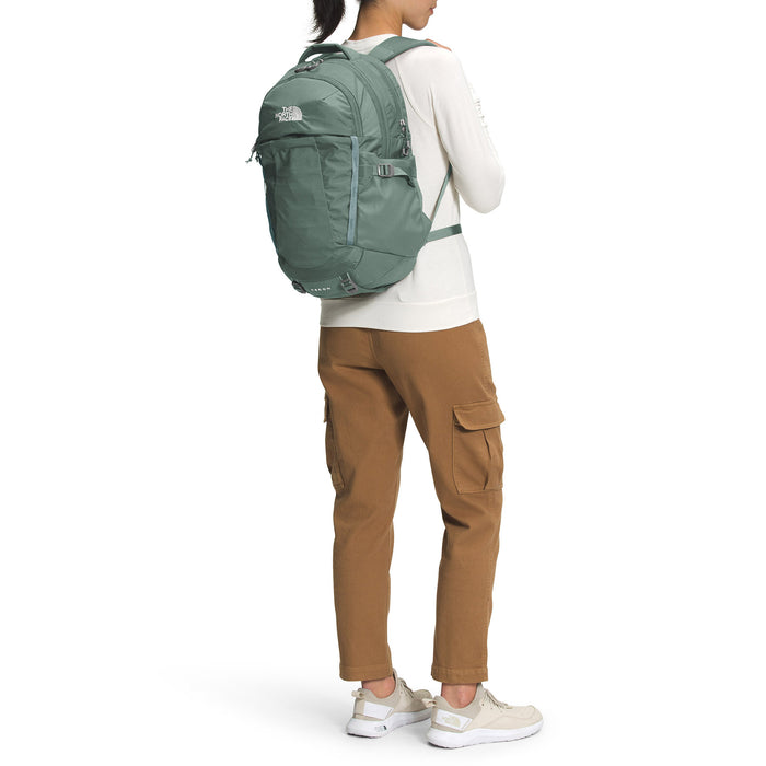 The North Face Recon Backpack - Women's Laurel Wreath Green/Silver Blue