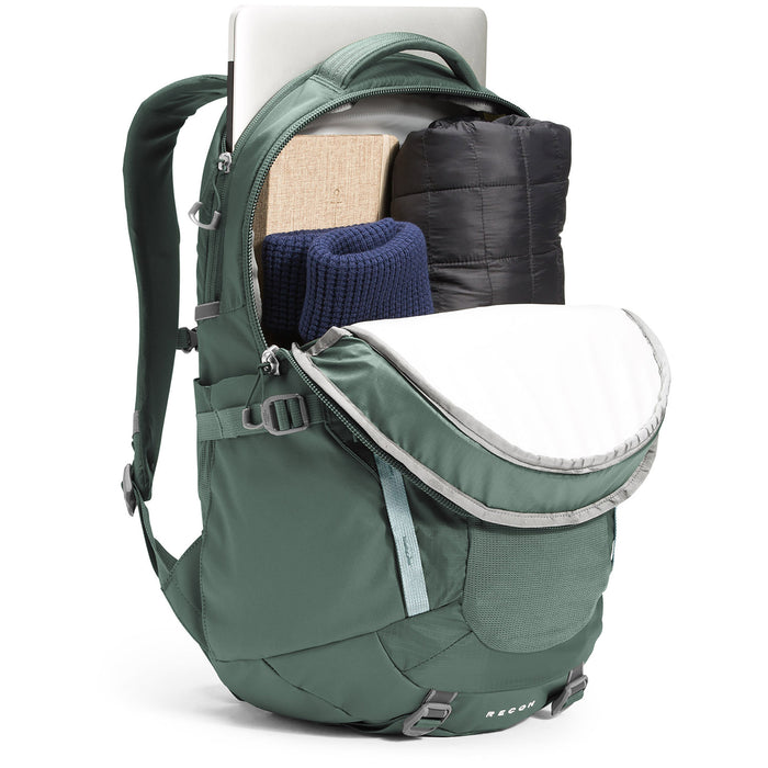 The North Face Recon Backpack - Women's Laurel Wreath Green/Silver Blue