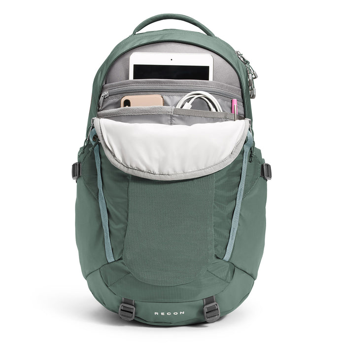 The North Face Recon Backpack - Women's Laurel Wreath Green/Silver Blue