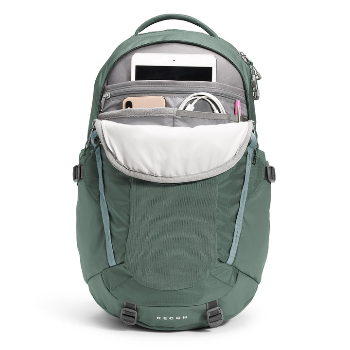 The North Face Recon Backpack - Women's Laurel Wreath Green/Silver Blue
