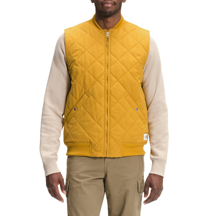 The North Face Cuchillo Insulated Vest - Men's Arrowwood Yellow/Bleached Sand