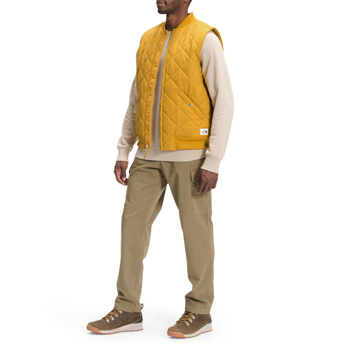 The North Face Cuchillo Insulated Vest - Men's Arrowwood Yellow/Bleached Sand
