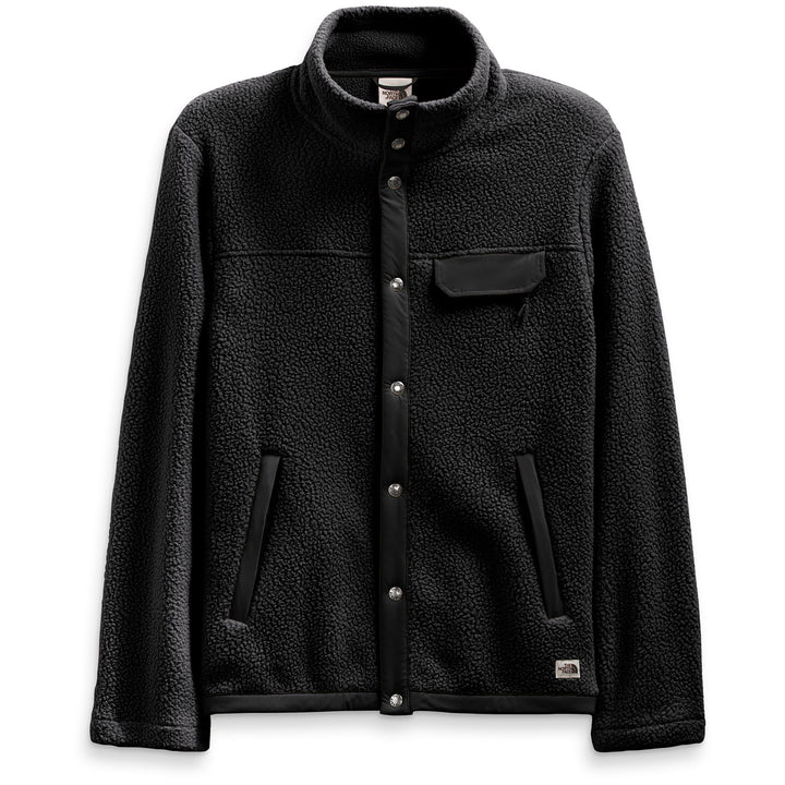 The North Face Cragmont Snap Front Jacket - Men's TNF Black/TNF Black