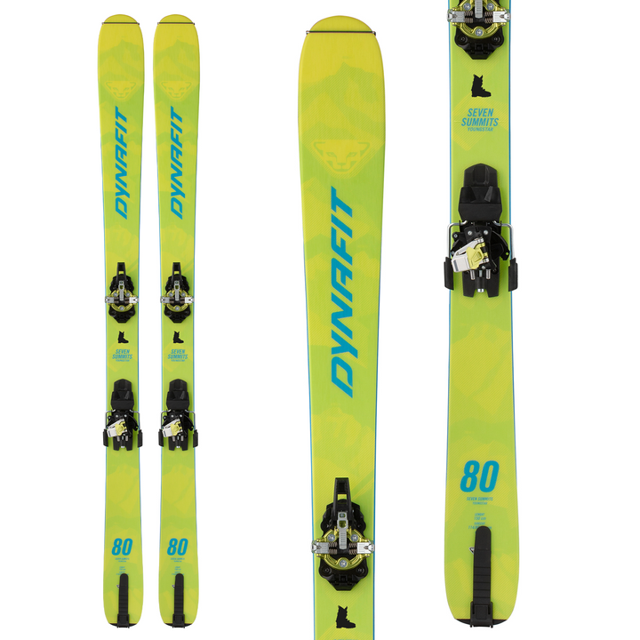 Dynafit Seven Summits Youngstar + Complete Alpine Touring Ski Set - Kids' 2022 Yellow