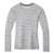 Smartwool Merino 250 Base Layer Pattern Crew Top - Women's Light Grey Mountain Fairisle