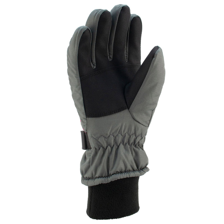 Gordini Ultra Drimax Gloves - Kids' Dark Grey/Deep Pink