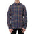 Vans Banfield III Long-Sleeve Shirt - Men's Grey Heather/Nautical Blue