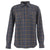 Vans Banfield III Long-Sleeve Shirt - Men's Grey Heather/Nautical Blue