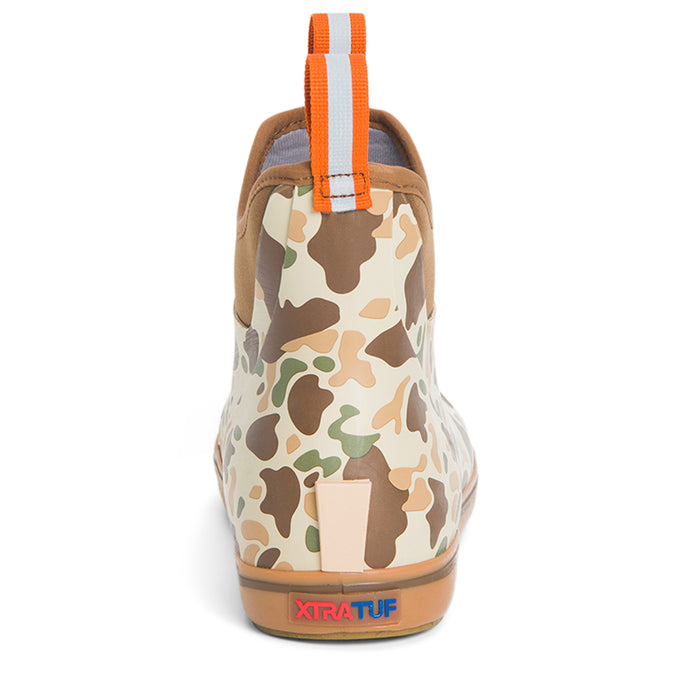 XTRATUF 6" Ankle Deck Boots - Men's Duck Camo/Tan