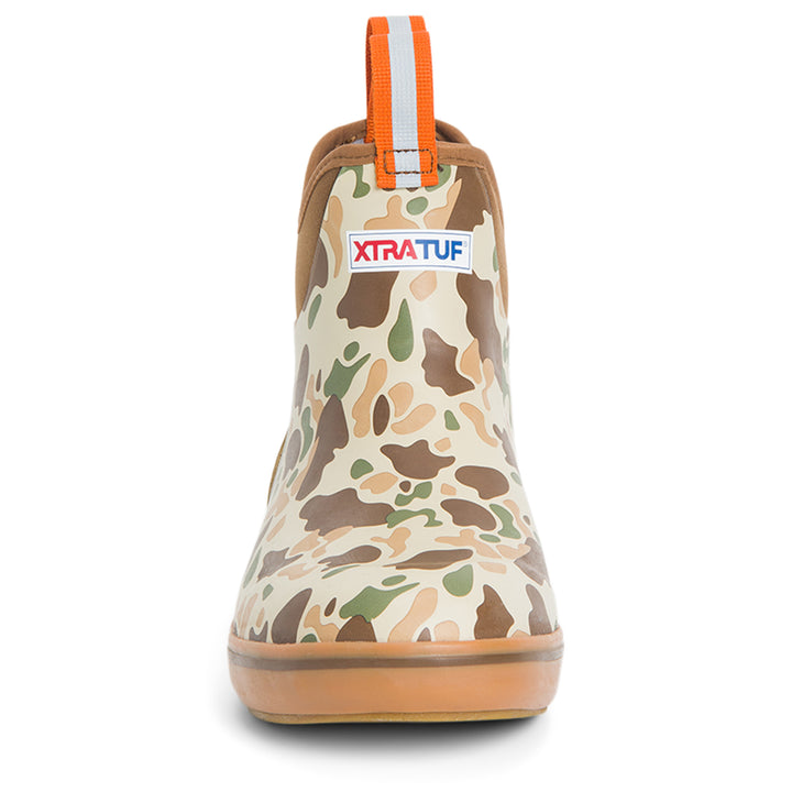 XTRATUF 6" Ankle Deck Boots - Men's Duck Camo/Tan