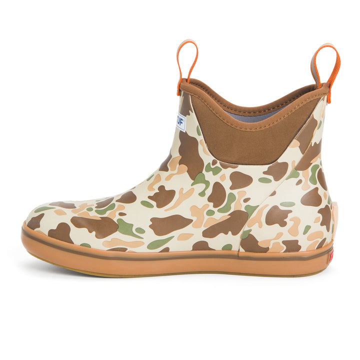 XTRATUF 6" Ankle Deck Boots - Men's Duck Camo/Tan