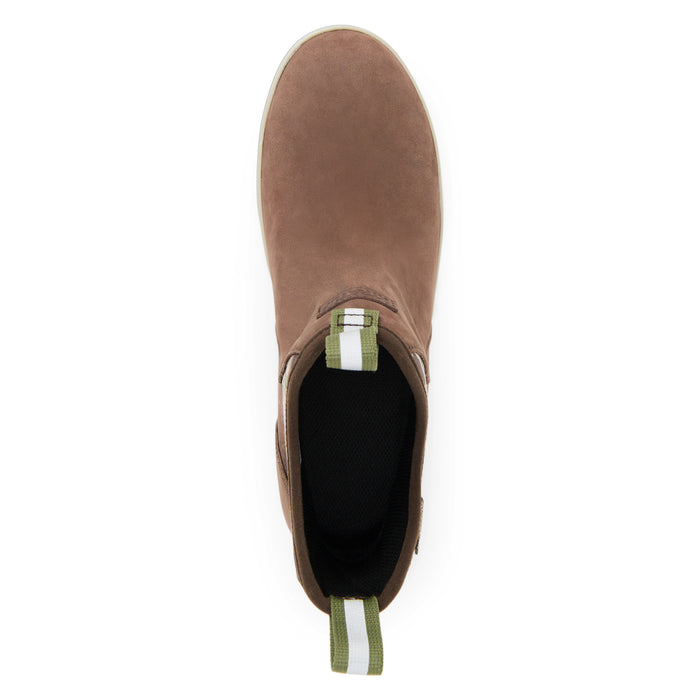 XTRATUF Leather Ankle Deck Boots - Men's Brown/Duck Camo