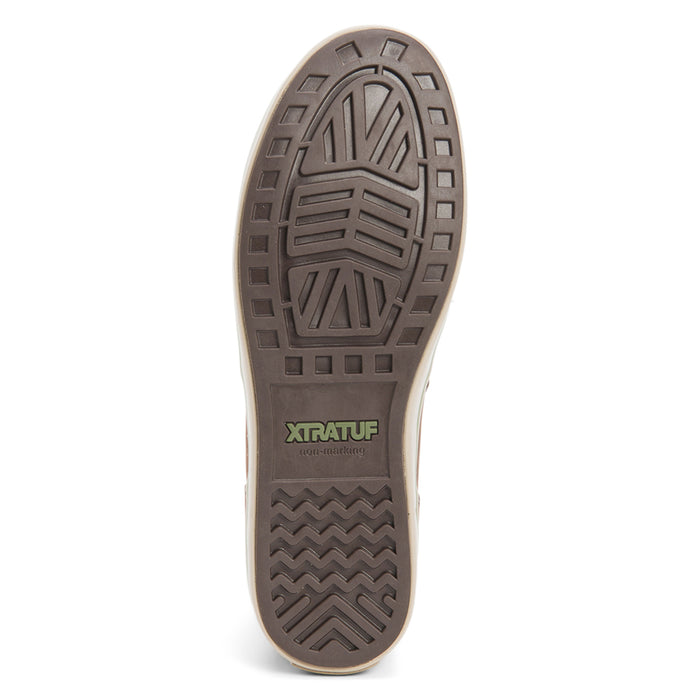 XTRATUF Leather Ankle Deck Boots - Men's Brown/Duck Camo