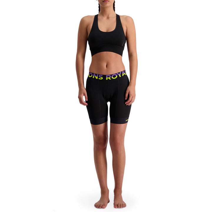 MONS ROYALE Stratos Merino Shift Sports Bra - Women's Black
