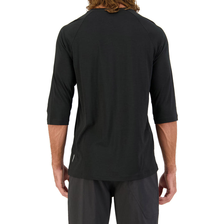 MONS ROYALE Tarn Freeride Raglan 3/4 Jersey Black