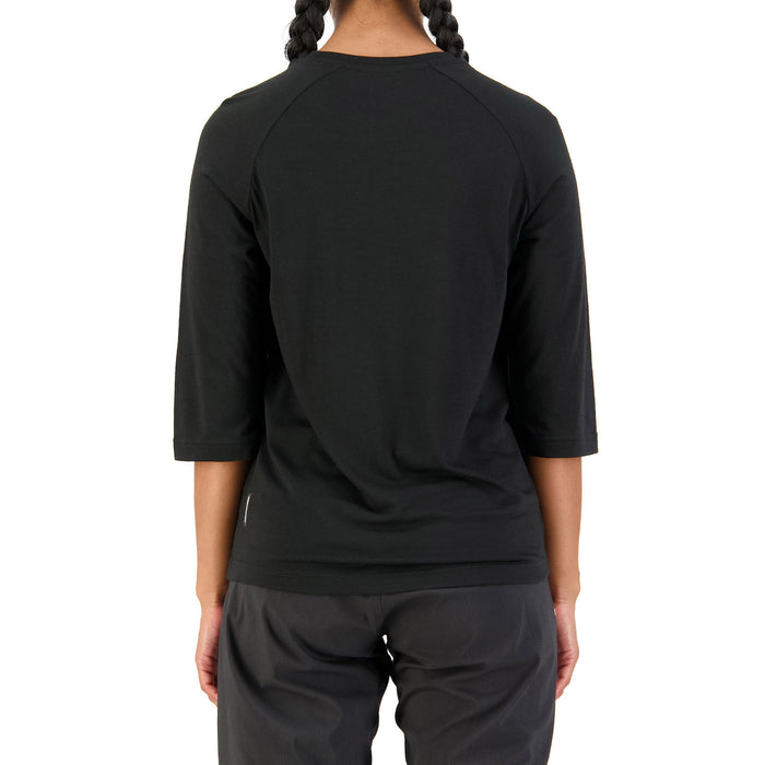 MONS ROYALE Tarn Freeride Raglan 3/4 Jersey - Women's Black