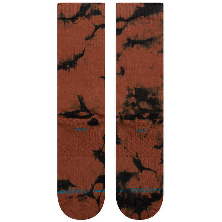 Stance Dyed Crew Socks - Unisex Brown