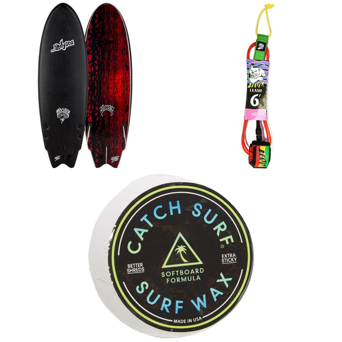 Catch Surf Odysea x Lost RNF 5'11" Surfboard + Catch Surf Beater 6' Leash + Catch Surf Surf Wax