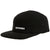 Oyuki Block 5 Panel Fleece Cap Black