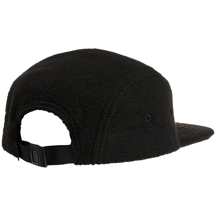 Oyuki Block 5 Panel Fleece Cap Black