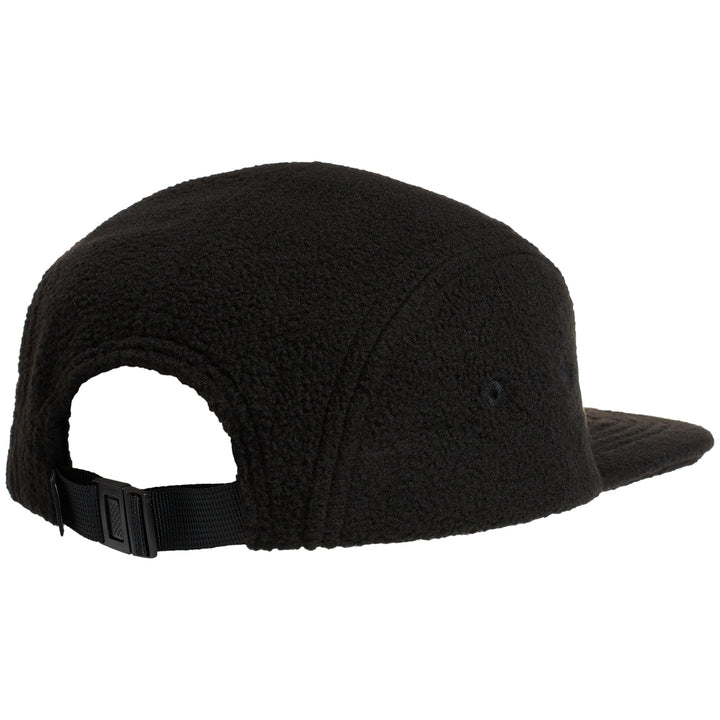 Oyuki Block 5 Panel Fleece Cap Black