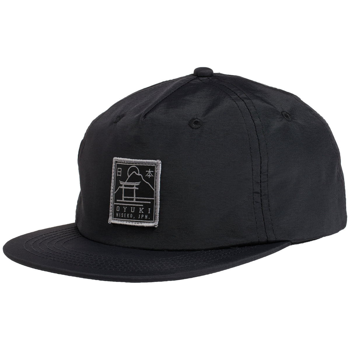 Oyuki Torii Patch Surf Cap Black