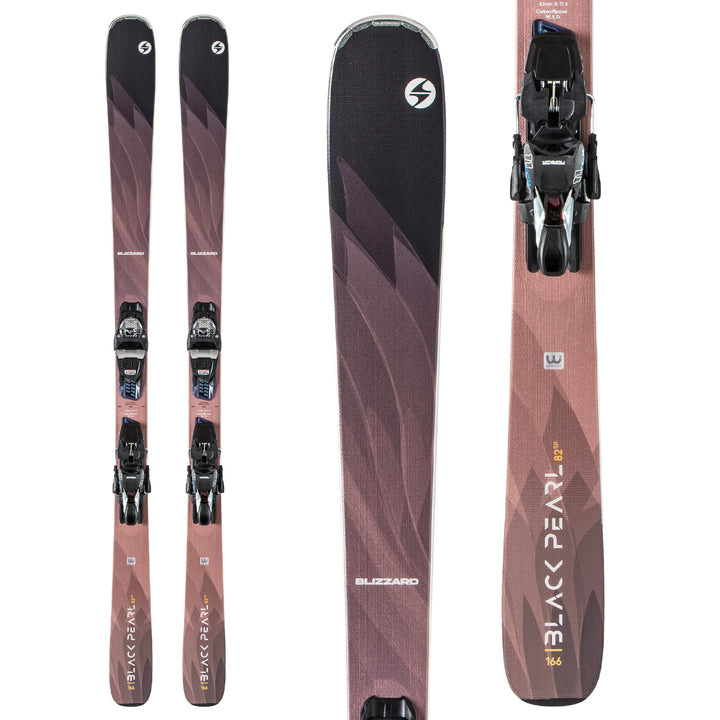 Blizzard Black Pearl 82 SP Skis + TCX11 Demo Bindings - Women's 2020